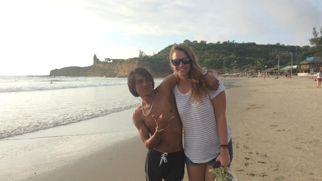 Séjour linguistique Ecuador, Montañita, Plage
