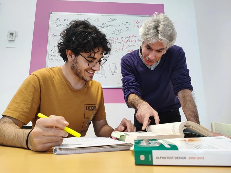 Séjour linguistique Italie, Milan, Scuola Leonardo da Vinci Milano, Leçons