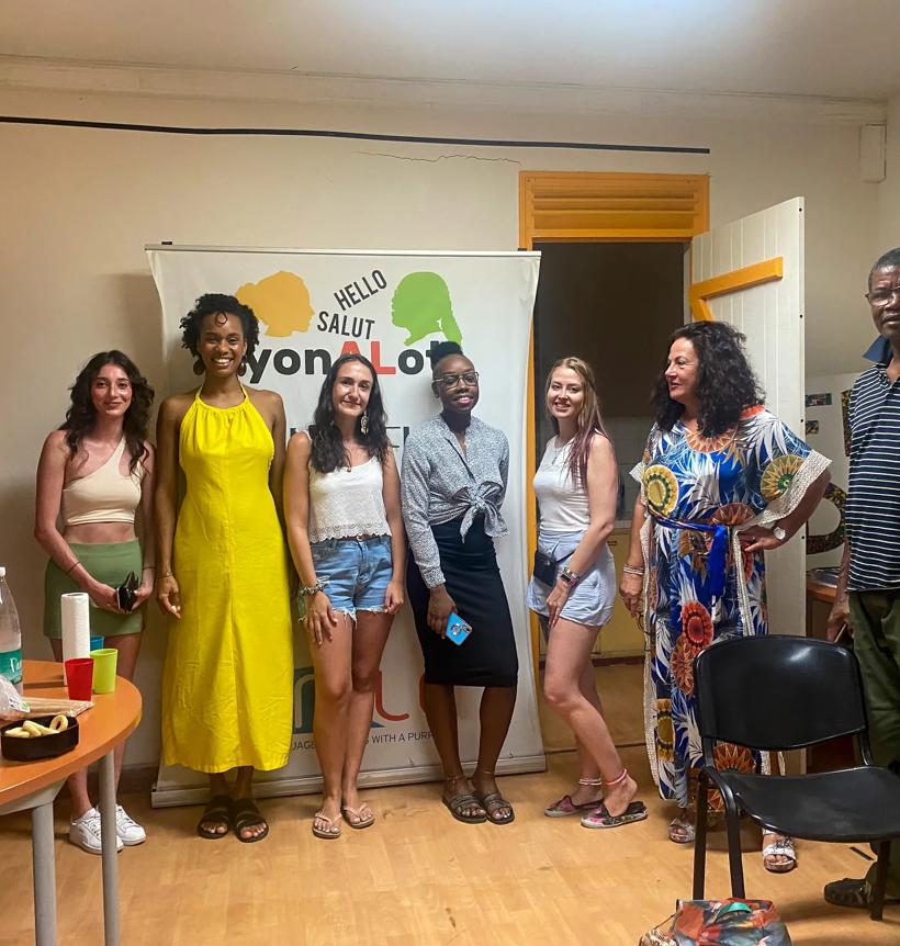 Séjour linguistique Guadeloupe, Le Gosier, Inter Media Langues Caraïbes, Élèves