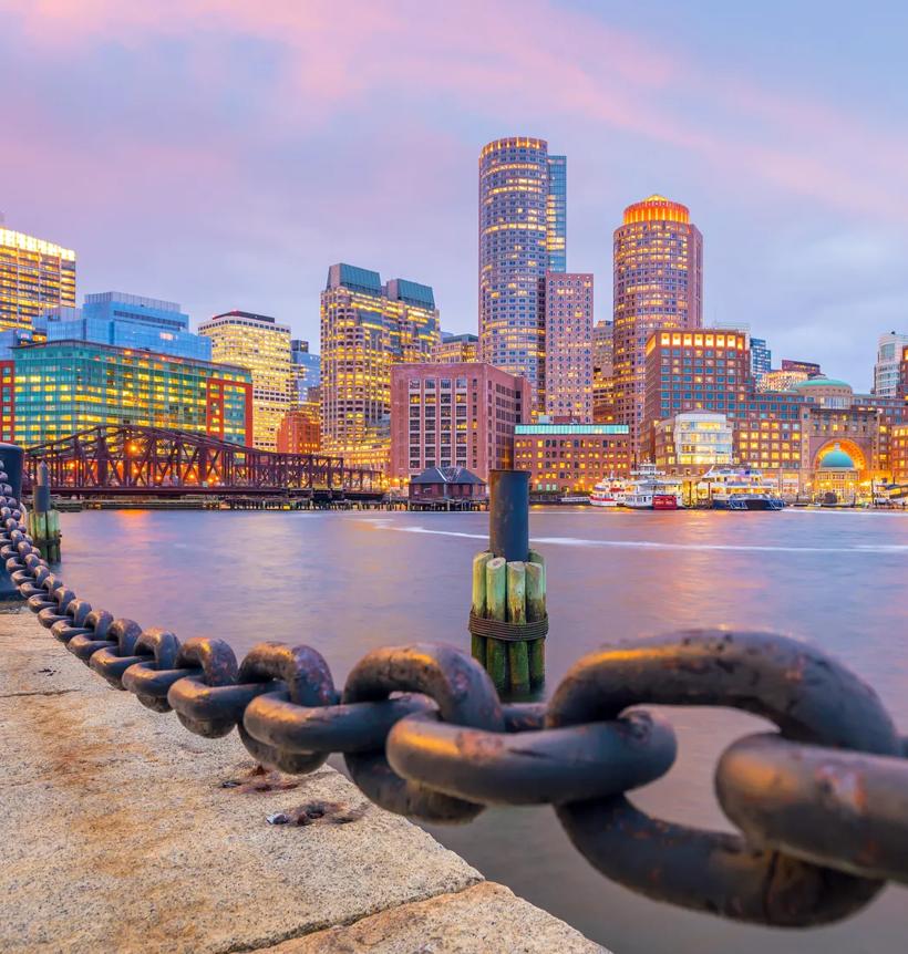 Séjour linguistique États-Unis, Boston, Harbor & Skyline