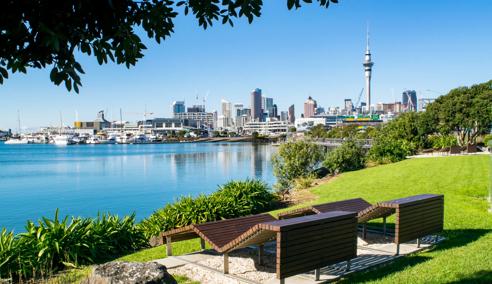 Sprachaufenthalt Neuseeland, Auckland, Waterfront Park