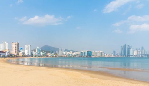 Séjour linguistique Corée du Sud, Busan, plage