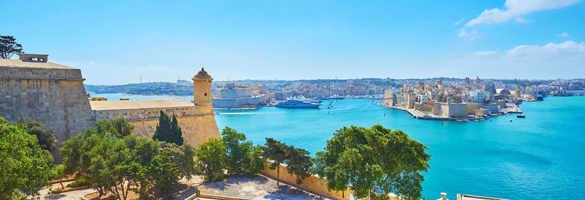 Séjour linguistique Malte, Grand Harbour of Valletta