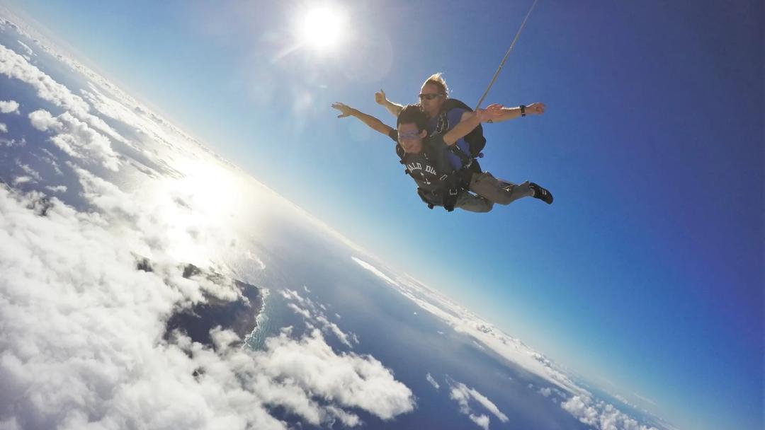 Séjour linguistique États-Unis, Global Village Hawaii, Parachutisme