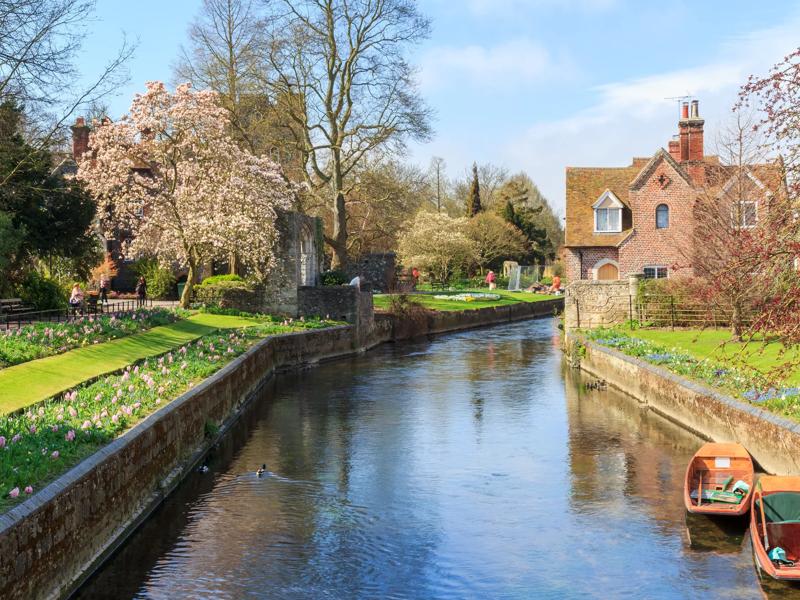 Séjour linguistique Angleterre, Canterbury, Croisière sur la Stour