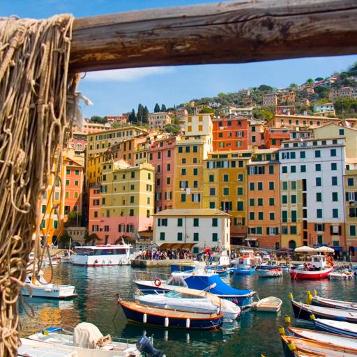 Sprachaufenthalt Italien, Sestri Levante, Hafen Camogli