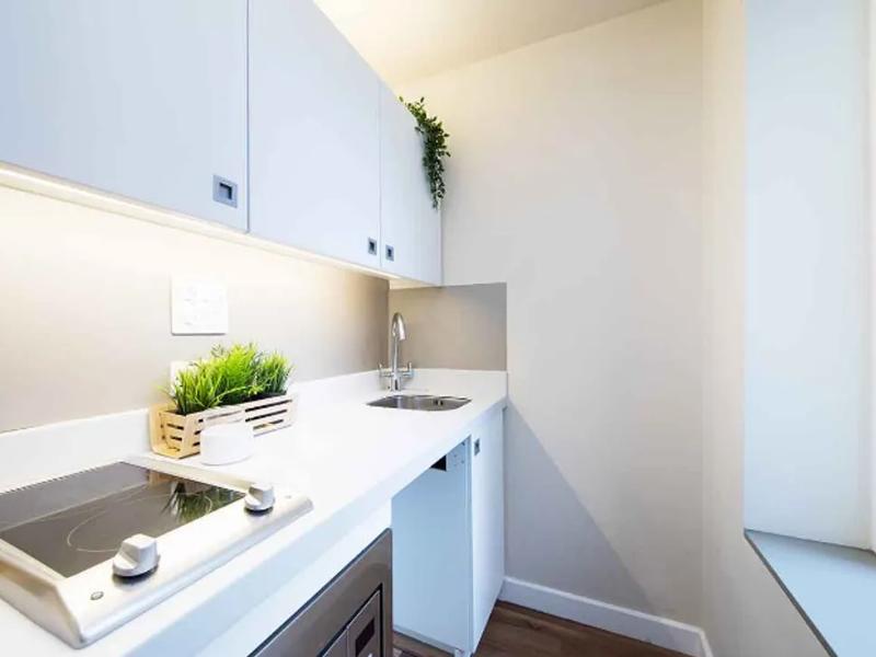 Sprachaufenthalt England, Newcastle upon Tyne - International House Newcastle - Accommodation - Apartment City Centre - Küche