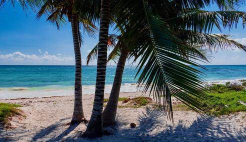 Séjour linguistique Mexique, Playa del Carmen, Plage