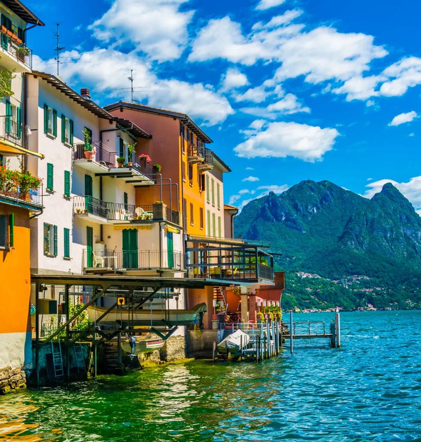 Sprachaufenthalt Schweiz, Tessin, Wasserfront See