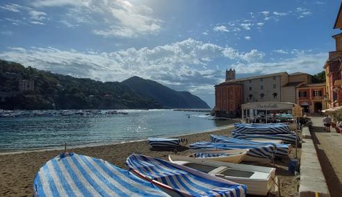 Séjour linguistique Italie, Scuola ABC Sestri Levante, Plage