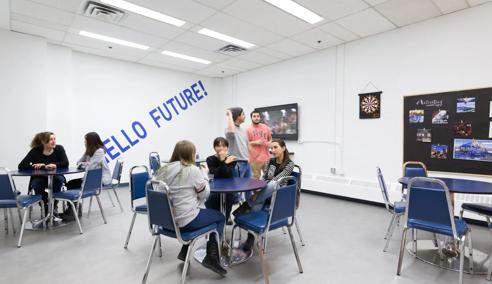 Séjour linguistique Canada, Bayswater College Calgary, Salle de séjour
