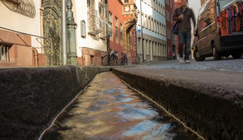 Sprachaufenthalt Deutschland, Freiburg im Breisgau, Wasserlauf Freiburg