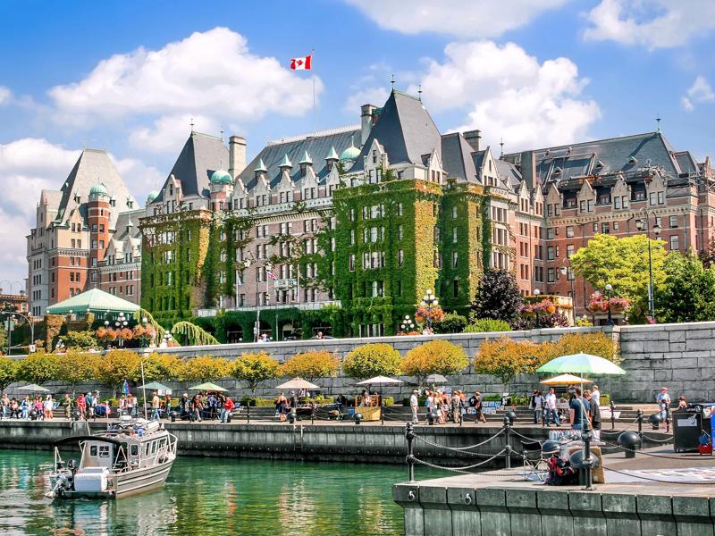 Sprachaufenthalt Kanada, Vancouver Island, Inner Harbour