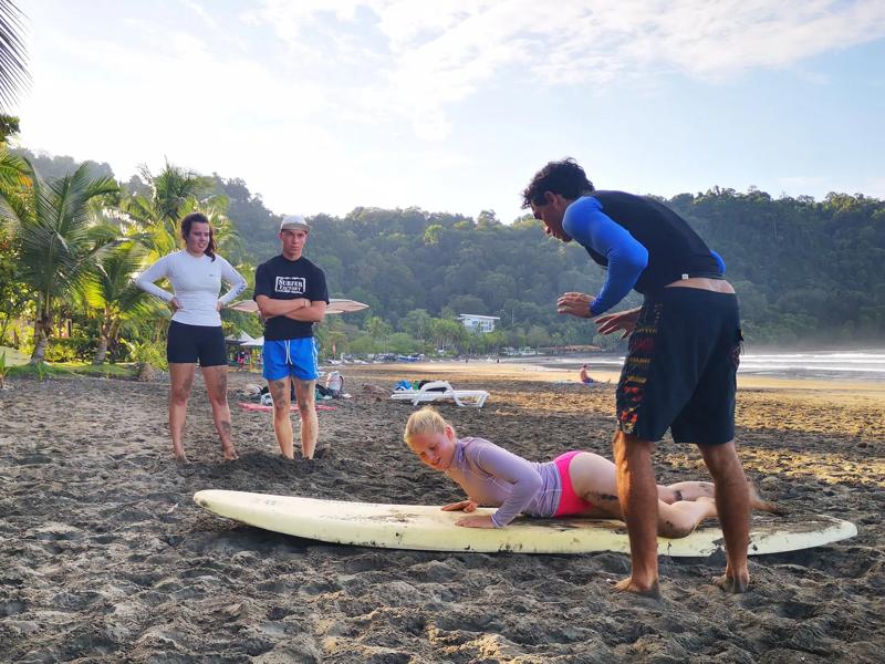 Séjour linguistique Costa Rica, Academia Tica Spanish School Jacó Beach, Surf