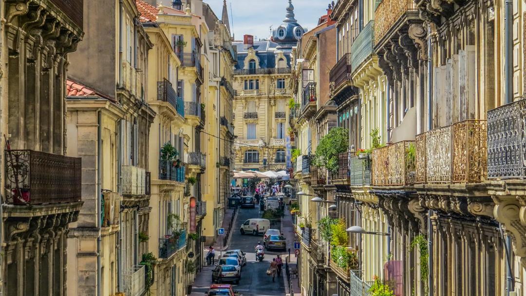 Séjour linguistique France, Montpellier, Rues