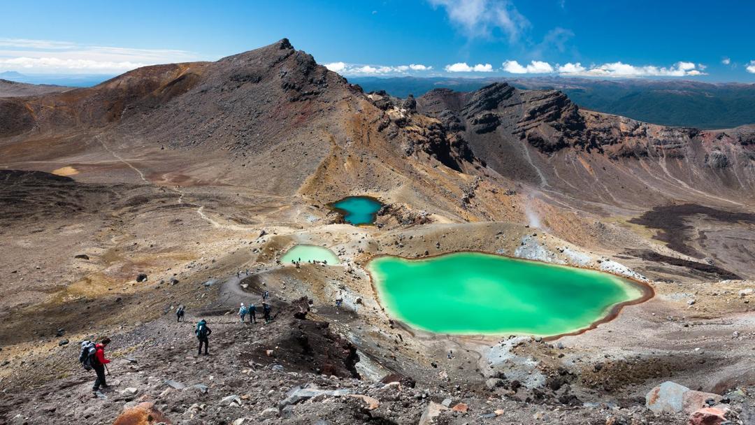 Sprachaufenthalt Neuseeland, Emerald Lakes