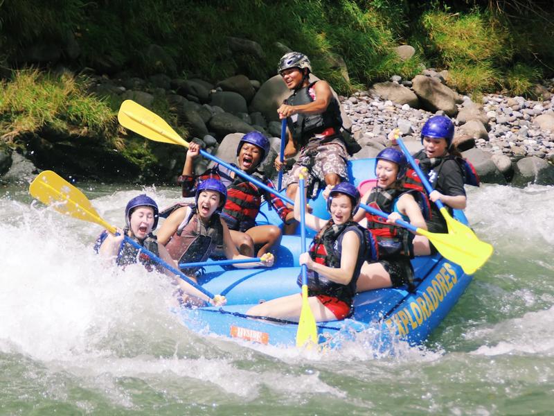 Sprachaufenthalt Costa Rica, Academia Tica Spanish School Jacó Beach, River Rafting