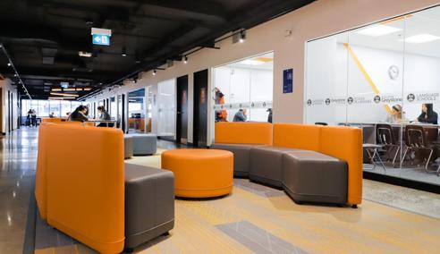 Séjour linguistique Canada, ILSC Montréal, Salle de séjour