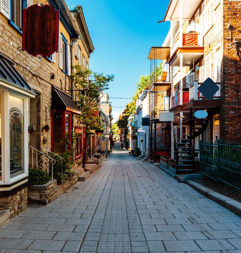 Séjour linguistique Canada, Québec, Vieille ville