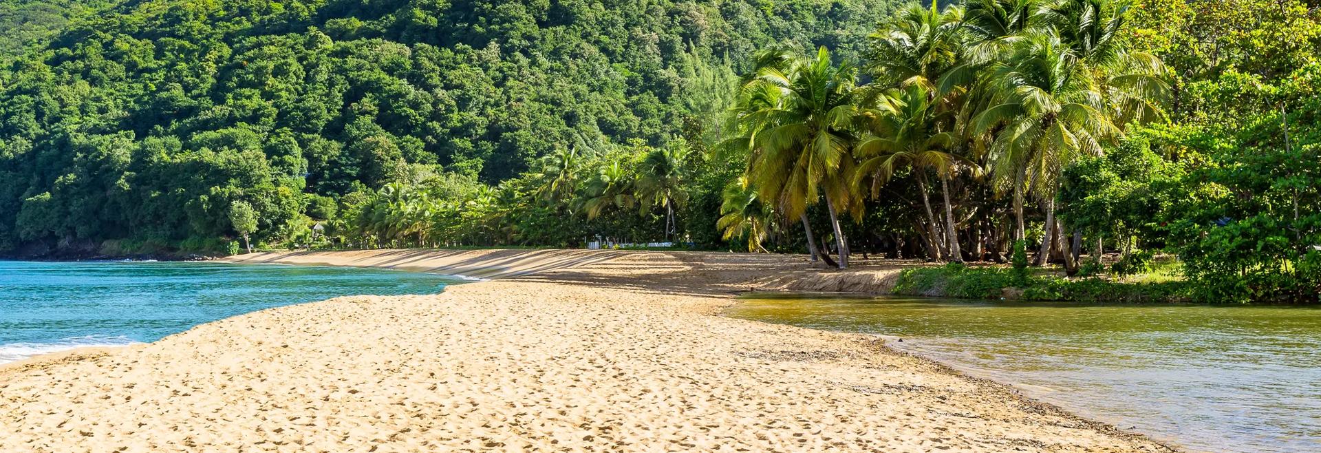 Sprachaufenthalt Guadeloupe, Le Gosier, Strand