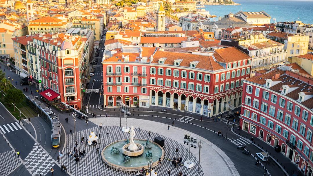 Sprachaufenthalt Frankreich, Nizza, Place Masséna