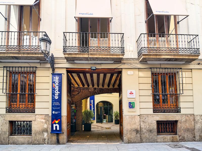 Séjour linguistique Espagne, Valence, Españolé International House Valencia, Bâtiment scolaire