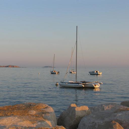 Séjour linguistique France, Antibes, Mer bateaux