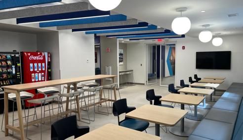 Sprachaufenthalt USA, Kaplan Boston, Aufenthaltsraum
