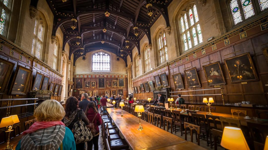Sprachaufenthalt England, Oxford, Christ Church Hall