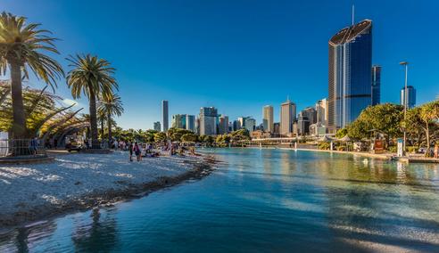 Séjour linguistique Australie, Brisbane, Streets Beach