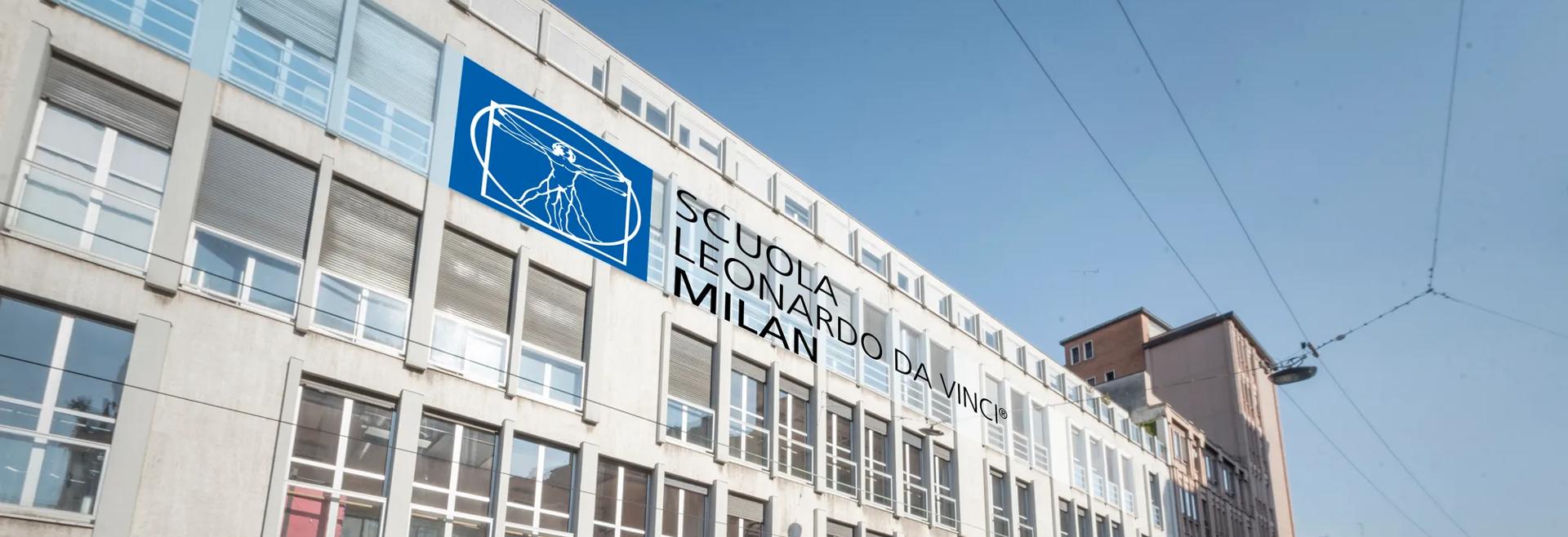 Séjour linguistique Italie, Milan, Scuola Leonardo da Vinci Milano, Bâtiment scolaire