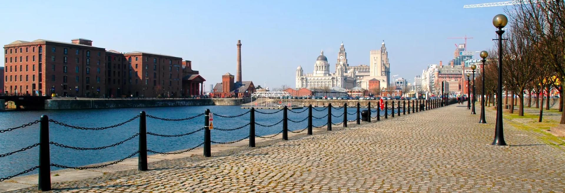 Sprachaufenthalt England, Liverpool, Promenade