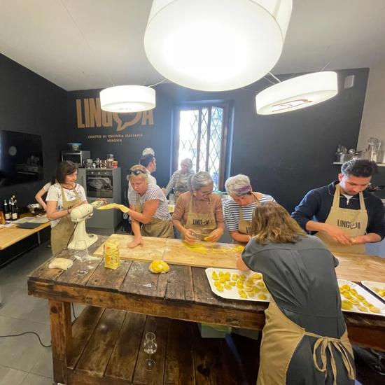 Séjour linguistique, Expérience, Verona, Cours de cuisine