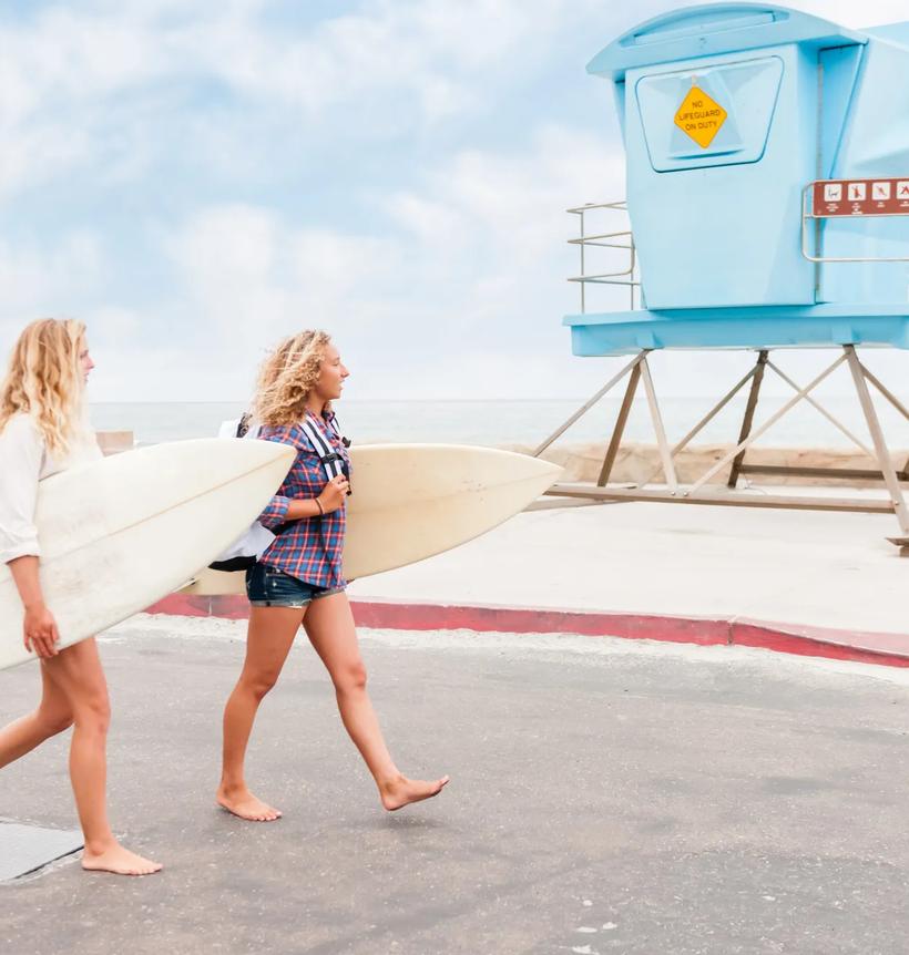 Séjour linguistique États-Unis, San Diego, Plage