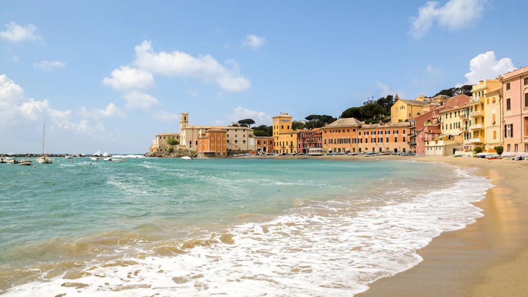Sprachaufenthalt Italien, Sestri Levante, Strand