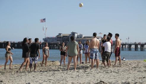 Sprachaufenthalt USA, Santa Barbara, Studenten