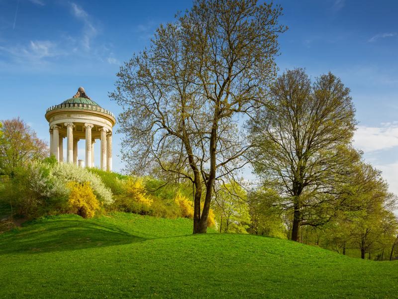 Sprachaufenthalt Deutschland, München, Englischer Garten
