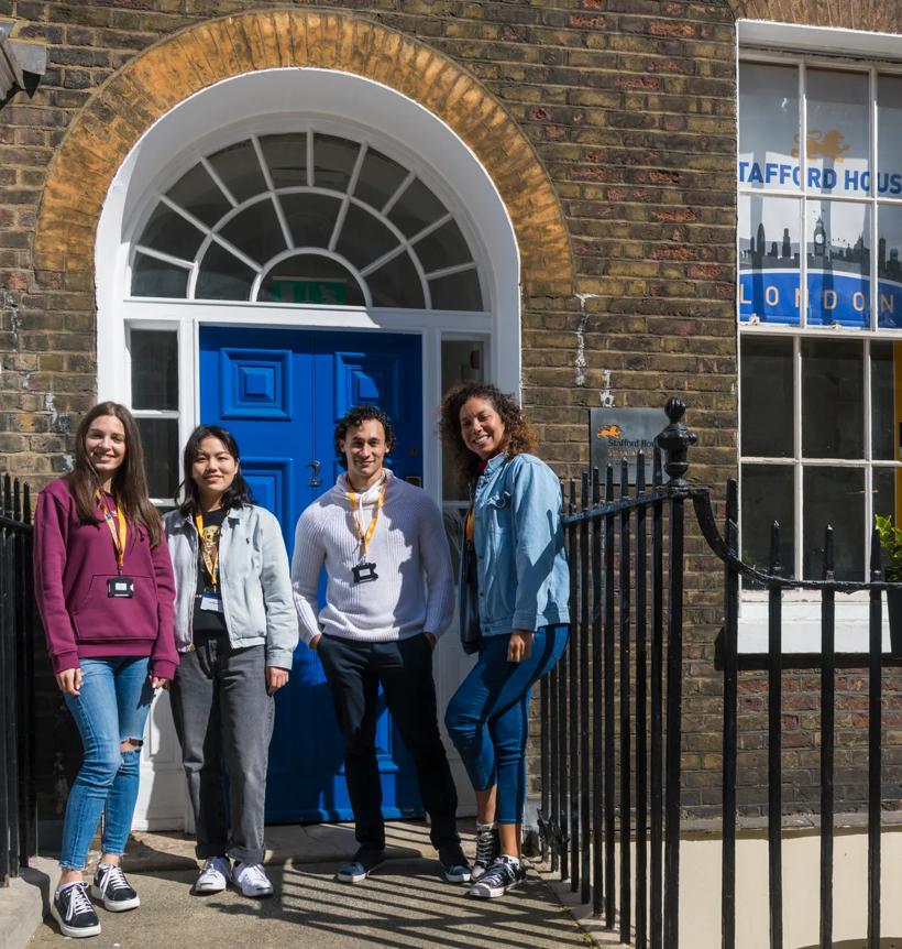 Séjour linguistique Angleterre, Londres, Stafford House London, Bâtiment scolaire