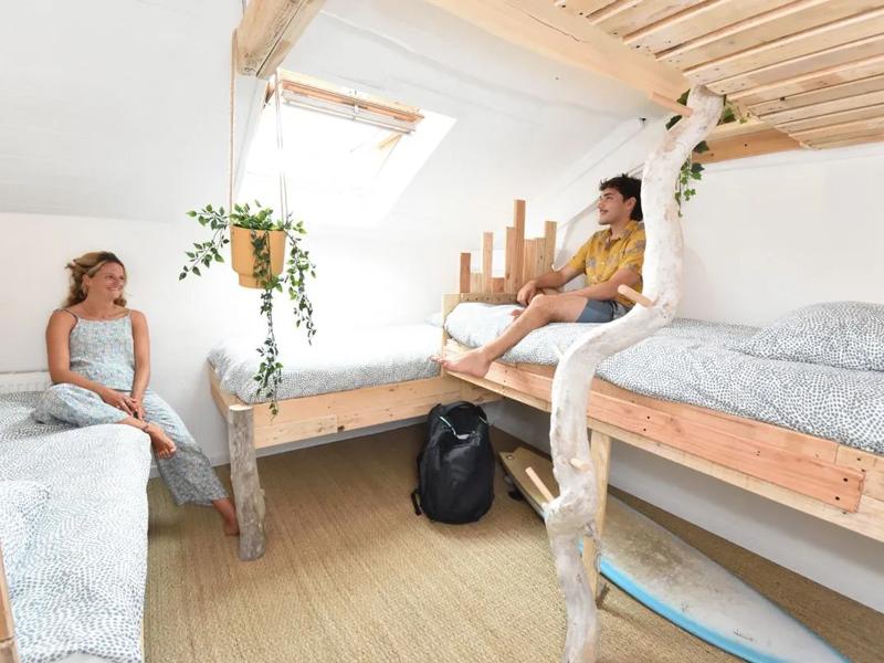 Séjour linguistique France, The Inspire Academy Biarritz, hébergement, Residence Surf Hostel Biarritz, Chambre