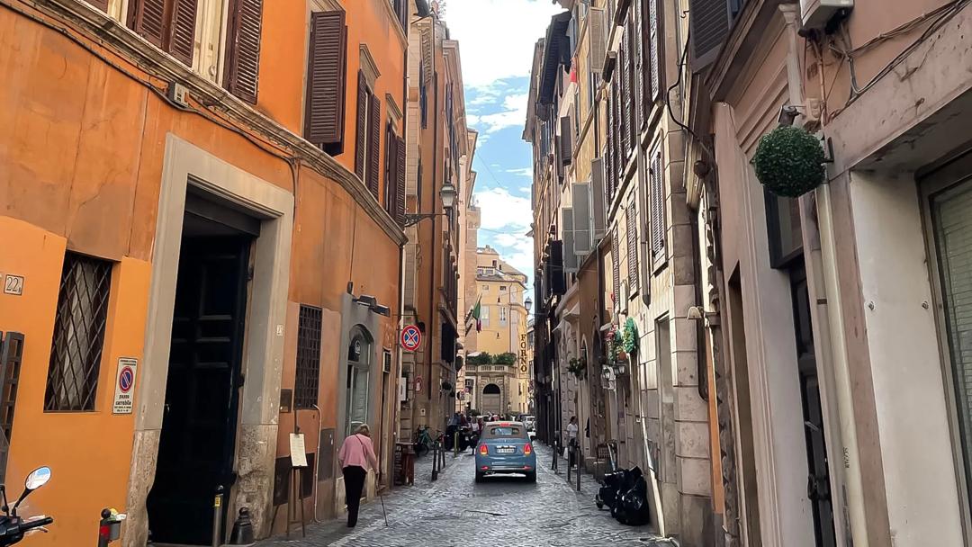 Séjour linguistique Italie, Rome, Ruelles