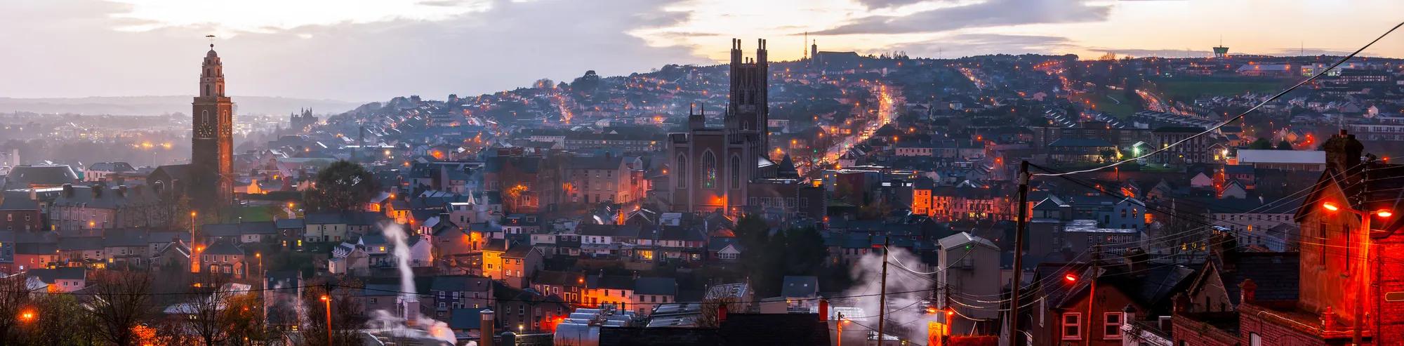 Séjour linguistique Irlande, Cork, ville panorama