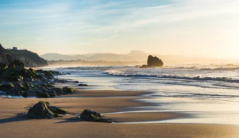 Séjour linguistique France, Biarritz, Plage