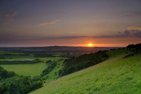 Sprachaufenthalt England, Warnford, Beacon Hill