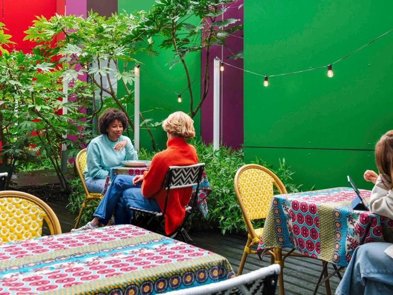 Séjour linguistique France, Accord Paris, hébergement, Apartment Adagio Paris-Reuilly, jardin