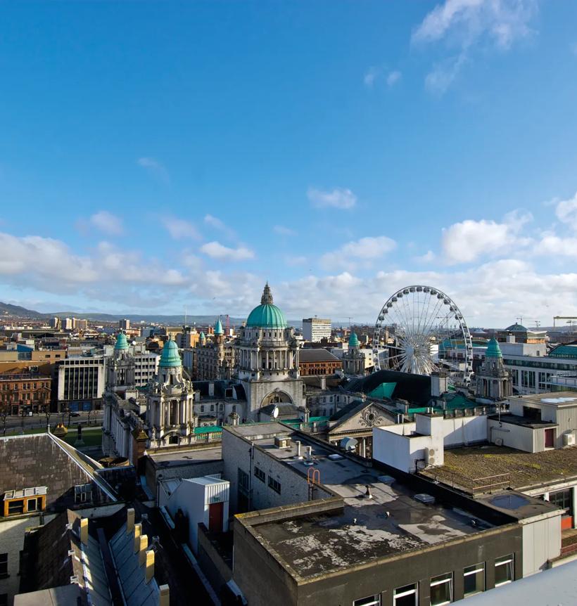 Séjour linguistique Angleterre, Belfast, Ville