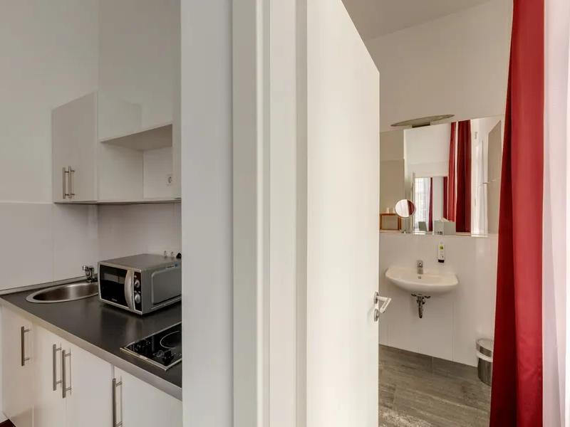 Sprachaufenthalt Deutschland, Berlin - GLS Sprachenzentrum Berlin - Accommodation - On Campus Apartment - Küche
