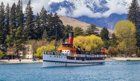 Sprachaufenthalt Neuseeland, Queenstown, TSS Earnslaw