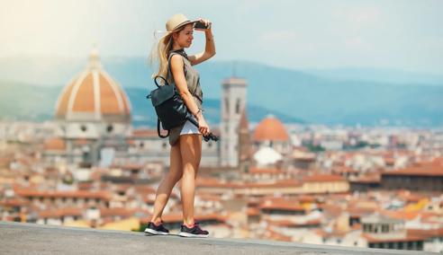 Sprachaufenthalt Italien, Florenz, Sicht auf Dom