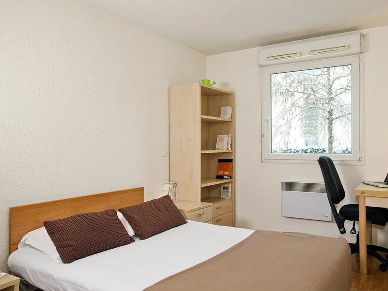 Sprachaufenthalt Frankreich, French in Normandy Rouen, Apartment Les Estudines, ZImmer