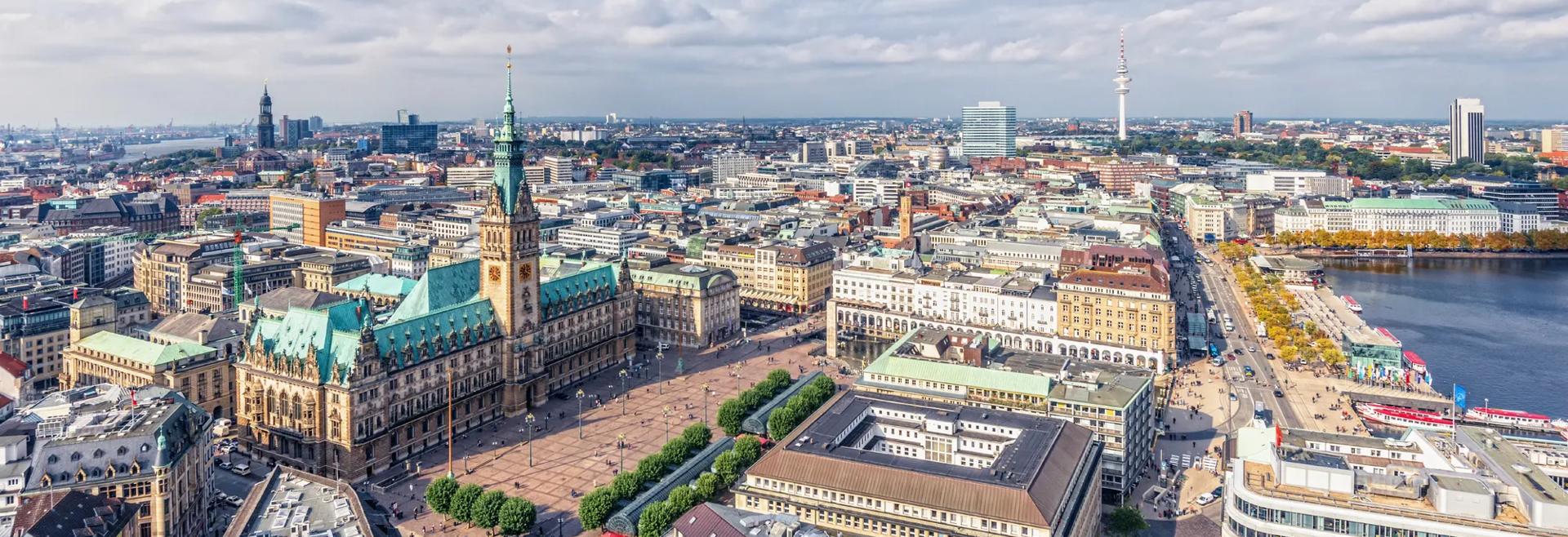 Sprachaufenthalt Deutschland, Hamburg, Ratshaus - Areal